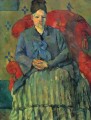 Retrato de Madame Cezanne 3 Paul Cezanne
